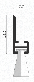 comaglio 1250 coupe-vent pour votre porte