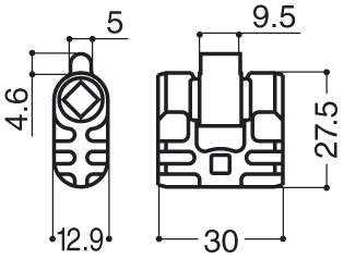 Cylindre adaptation ovale