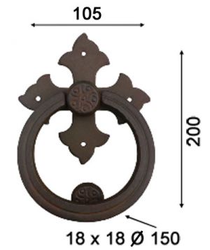 GALBUSERA balançoire Iron Cross dimensions