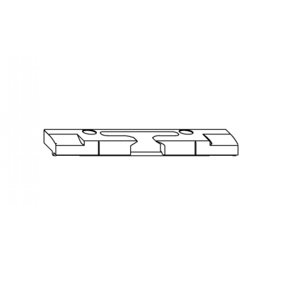 Retournement horizontal reflète S-ES-FH Siegenia Titan pour le PVC pour le seuil Air