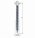 Vis de rechange pour le matériel Divers Dimensions 1000 pcs HEICKO