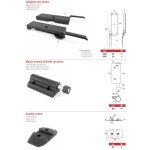 Accessoires pour Portes à Livre Brevetti Adem Charnières Chariots Poignées