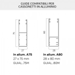 Obturateur isolé en PVC et aluminium AriaLuceTherm, espace à l'air et à la lumière