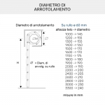 Obturateur isolé en PVC et aluminium AriaLuceTherm, espace à l'air et à la lumière