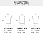 Obturateur isolé en PVC et aluminium AriaLuceTherm, espace à l'air et à la lumière