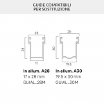 Le volet roulant en aluminium à double espace permet la personnalisation de la lumière qui entre