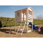 Maisonnette avec Toboggan pour Enfants Joy 163x118 cm