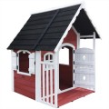 Maisonnette en Bois pour Enfants dans Jardin Anny 97x113 cm