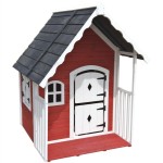 Maisonnette en Bois pour Enfants dans Jardin Anny 97x113 cm