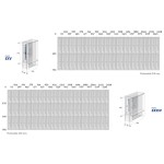 Boîtes aux Lettres Verticales Externes pour Copropriétés EXV / EX35V