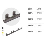 Crémaillère pour Portail Coulissant VDS en Nylon avec Insert en Métal
