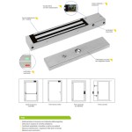 Électro-aimant Opera Gate Lock 14212R Acier Inoxydable avec Capteur