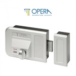 Serrure Électrique avec Bouton pour Portails et Portes Opera 28002