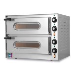 Four Électrique Double pour Pizzas Resto Italia Small-G2 Monophasé