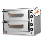 Four Électrique Double pour Pizzas Resto Italia Small-G2 Monophasé