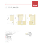 Joint Schlegel QL 3012 pour Fenêtres en Bois