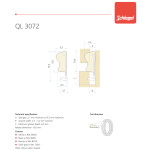 Joint Schlegel QL 3072 pour Fenêtres en Bois Portes Meubles