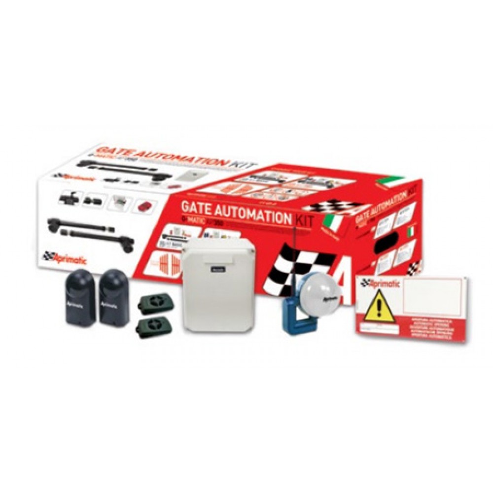 Kit d'automatisation pour portail battant Aprimatic AP 350