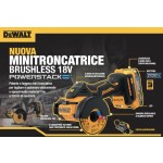 DeWalt DCS438E2T-QW Mini Scie à Onglets Brushless 18V Powerstack