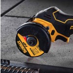 DeWalt DCS438E2T-QW Mini Scie à Onglets Brushless 18V Powerstack