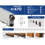 Calfeutrement pour portes 470 Comaglio Cheap Series différentes tailles