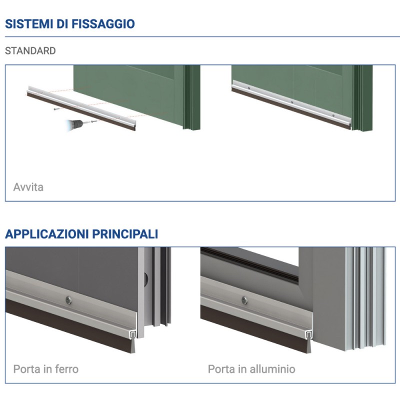 Boudin Fixe pour Porte 125SP Comaglio Comax