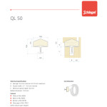 Joints Schlegel QL 50 pour portes et meubles en bois