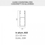 Volet en aluminium PVC Duero 40 pour isoler la maison entre l'intérieur et l'extérieur