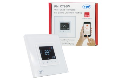 Thermostat Intelligent PNI CT26W WiFi pour Chauffage au Sol