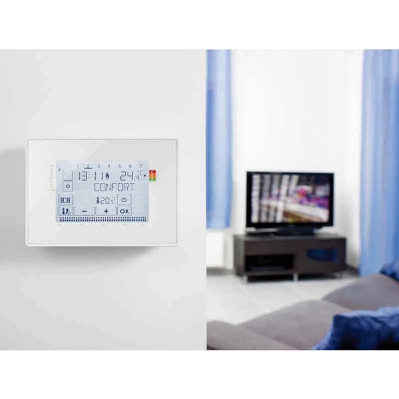 Thermostat radio programmable sans fil Somfy