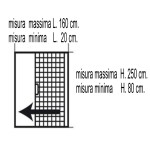 Moustiquaire Enroulable Horizontale pour Porte Réductibles IRS