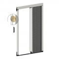 Moustiquaire plissée latérale épaisseur 22 mm pour porte balcon 1 porte plissée Zanzar Sistem